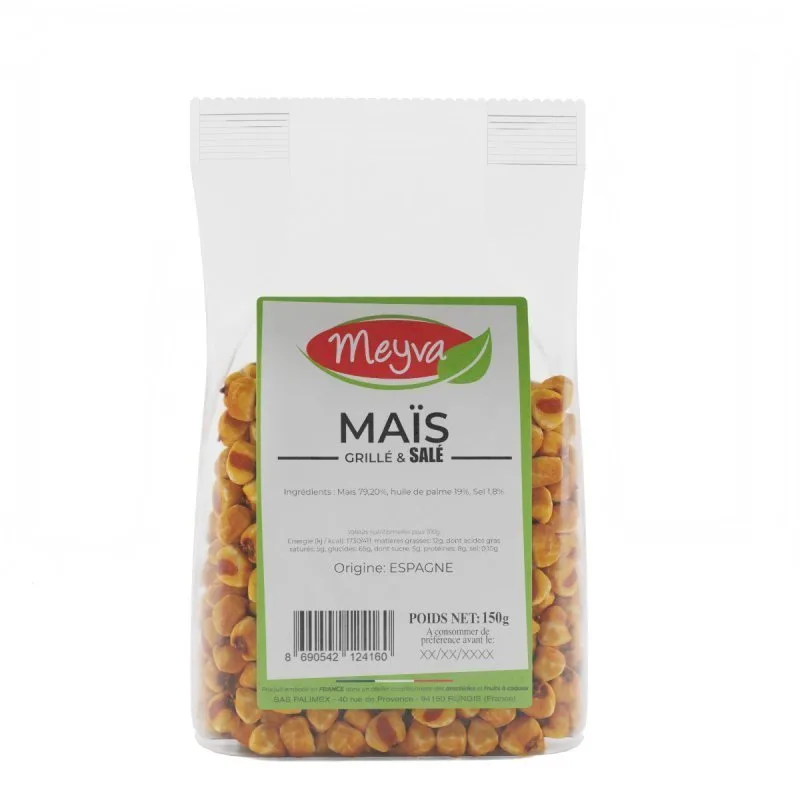 Meyva PAV - Salted Grilled Standard Corn - 12x150g