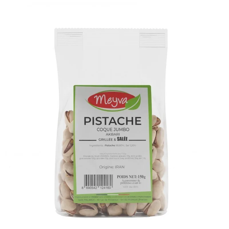 Meyva - Pistazien gegrillter Hull / salzig Akbari Jumbo - Iran - 12x150g