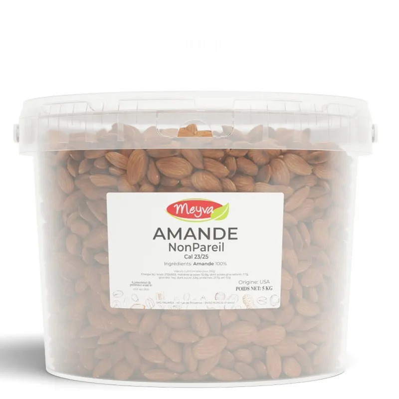 SEAU MEYVA - AMANDE CRUE NonPareil EXTRA 23/25 5KG