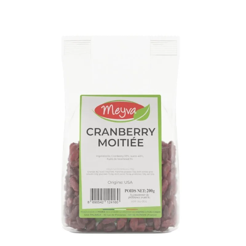 Meyva  - Cranberry Moitié - 12x200g