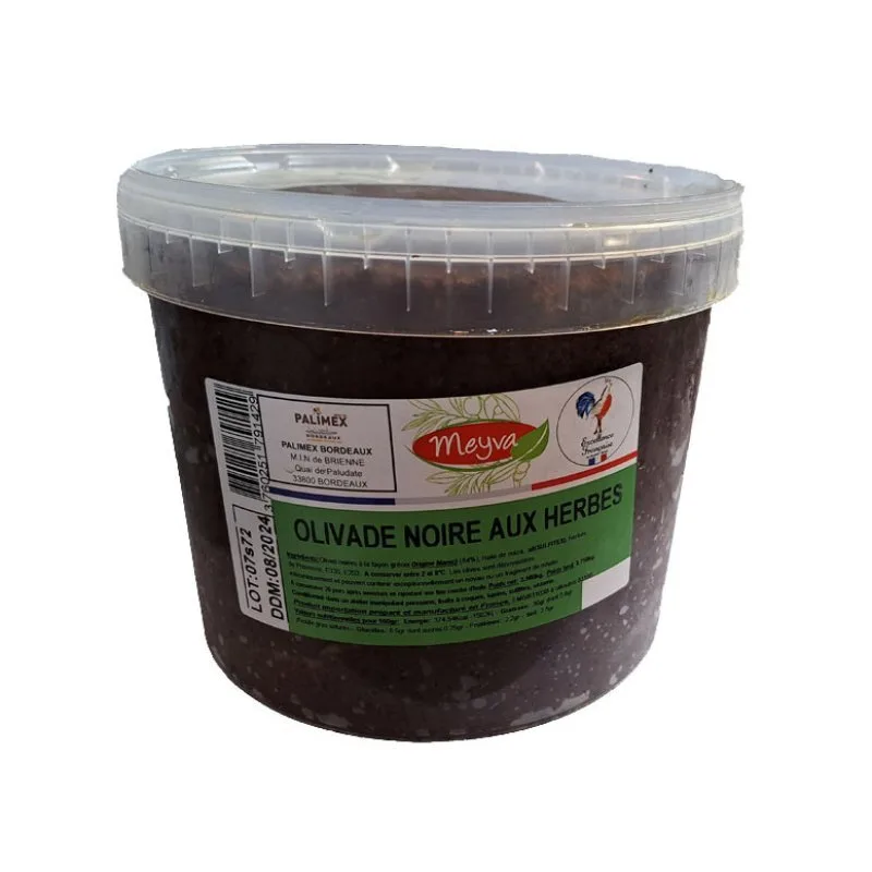 AZUR - OLIVADE NOIRE AUX HERBES - 3.5KG - 2