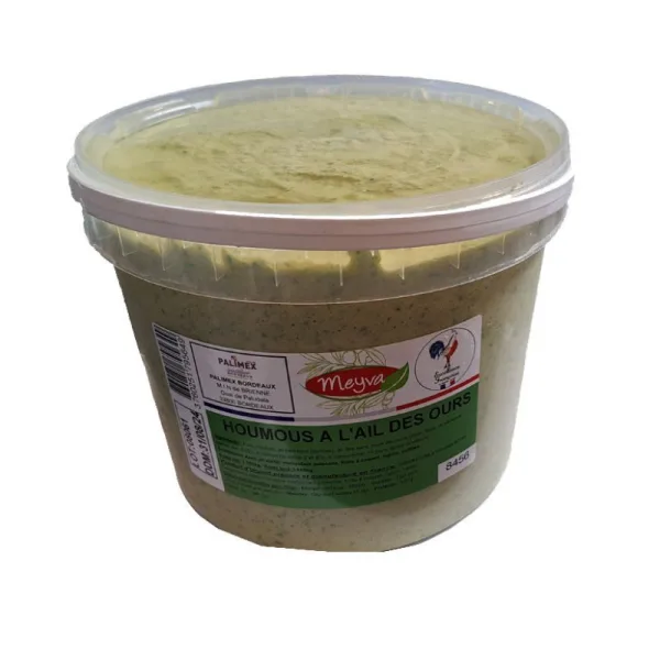 AZUR - HOUMOUS A L'AIL DES OURS - 3.5KG