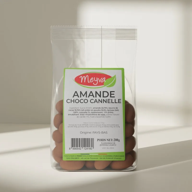 Meyva PAV - Amande choco cannelle - 12x200g - 3