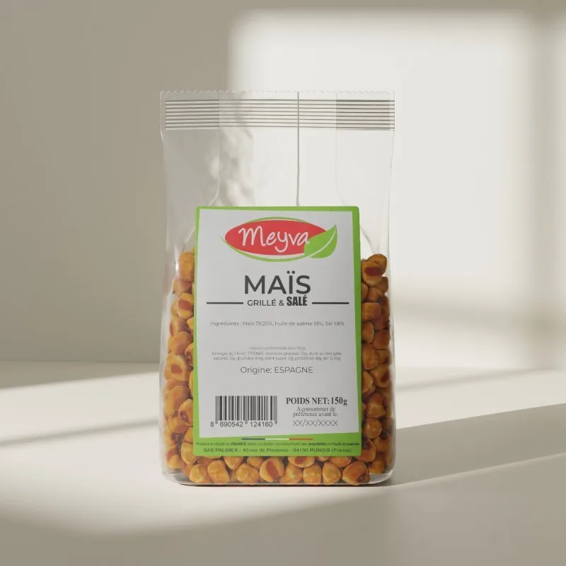 Meyva PAV - Salted Grilled Standard Corn - 12x150g - 3
