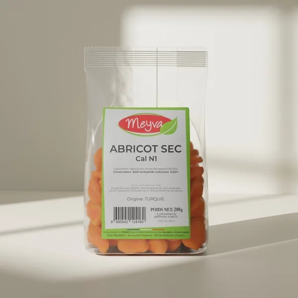 Meyva - Abricot Sec - Cal N1 - 12x200g