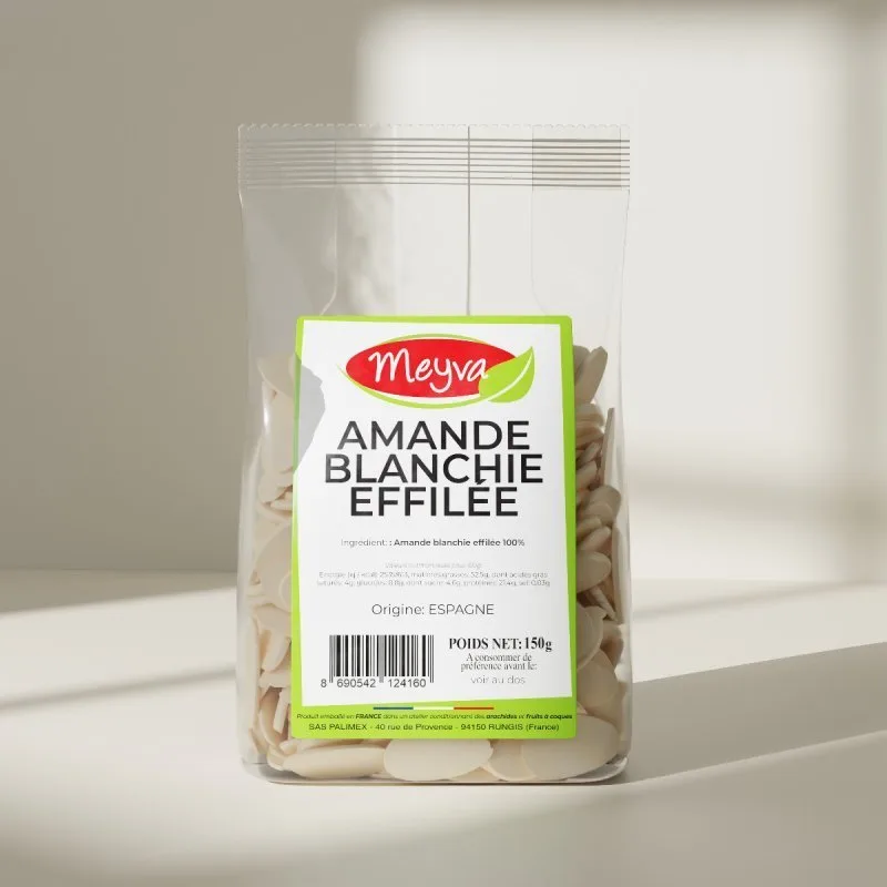 Meyva - Blanched Slivered Almonds - 12x150g - 3