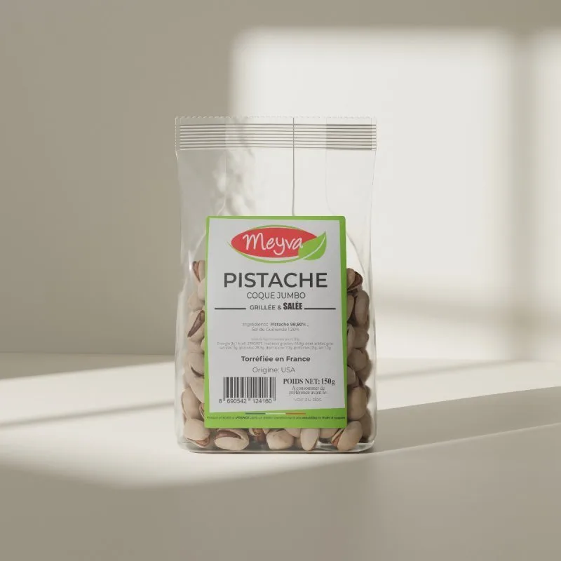 Meyva - In-Shell Pistachios Roasted/Salted JUMBO - USA - 12x150g - 3
