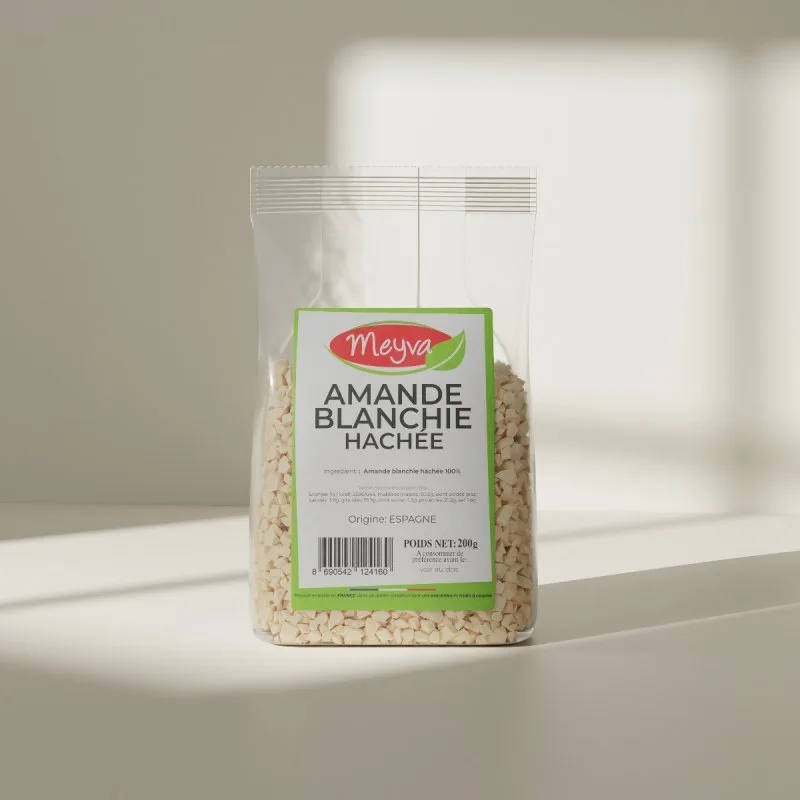 Meyva PAV - Blanchierte Gehackte Mandeln - 12x200g