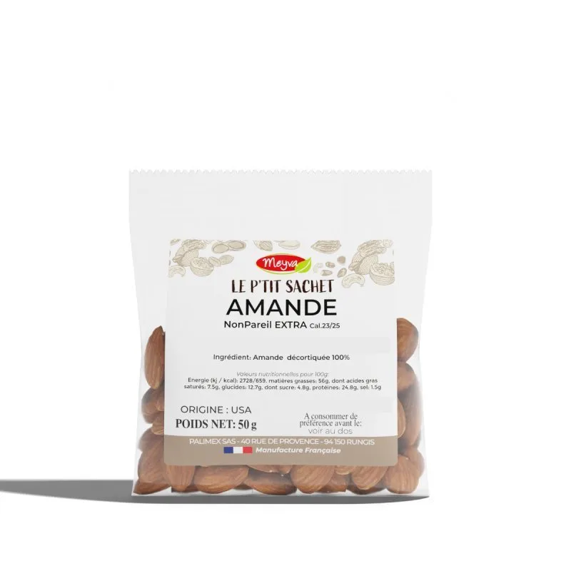 Almond floodless nonpareil extra call. 23/25 20x50g