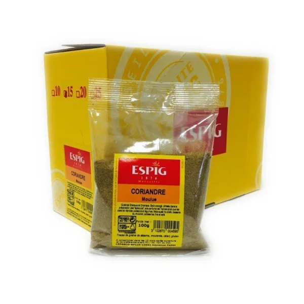 CORIANDRE MOULUE - Espig - 15x100g