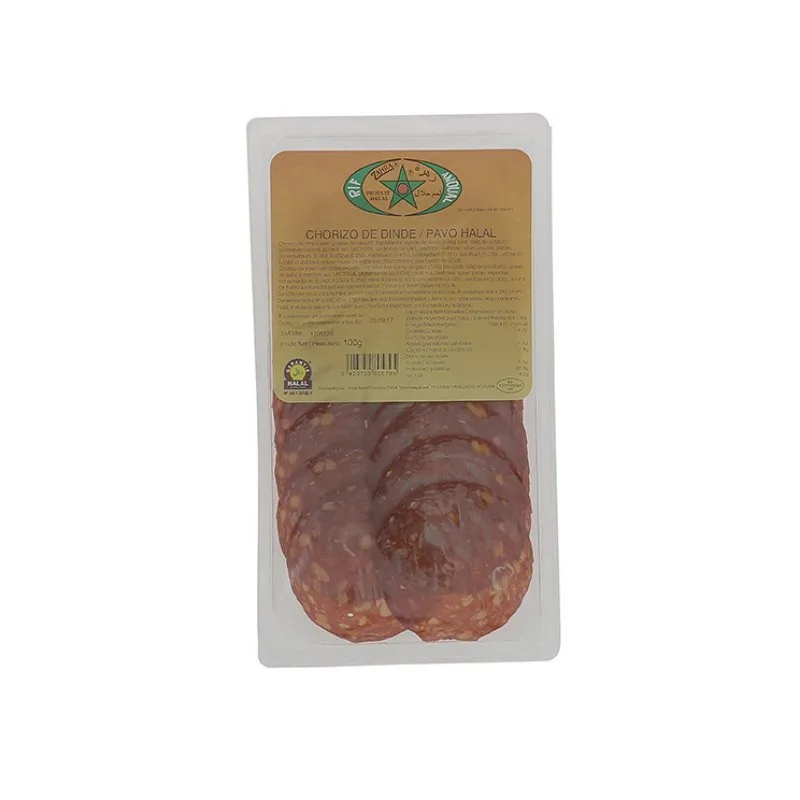 Turkey Slice of Turkey Extra Halal - Zahra / Rif - 12x100g
