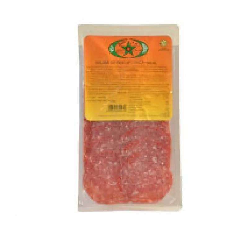 5651 - TRANCHE SALAMI DE BOEUF HALAL - ZAHRA / RIF - 12X100G