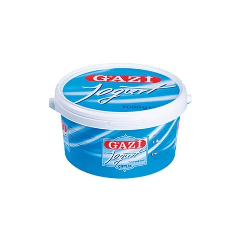 411 - Gazi yoghurt 3.5% - 3K - Price per 3kg pot