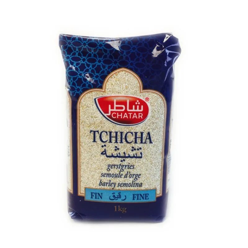 SEMOULE D'ORGE FINE - TCHICHA - 12x1kg - CHATAR