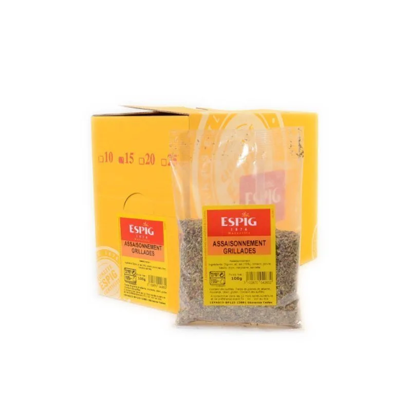EPICES GRILLADE - Espig - 15x100g