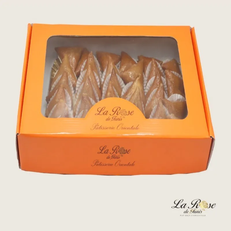 Pâtisserie Rose de Tunis - SAMSA 20 pièces - Prix par plateau