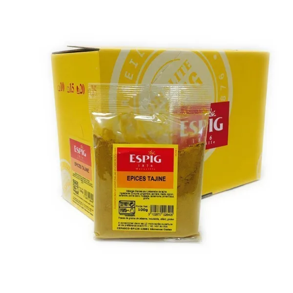 Spices Tajine - Espig - 20x100g