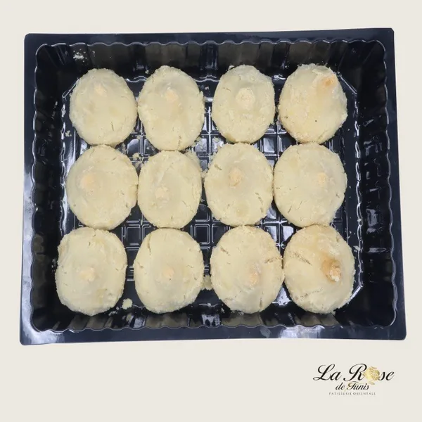 Pâtisserie Rose de Tunis - Pointed Shortbread 12 Pieces - Price per Tray
