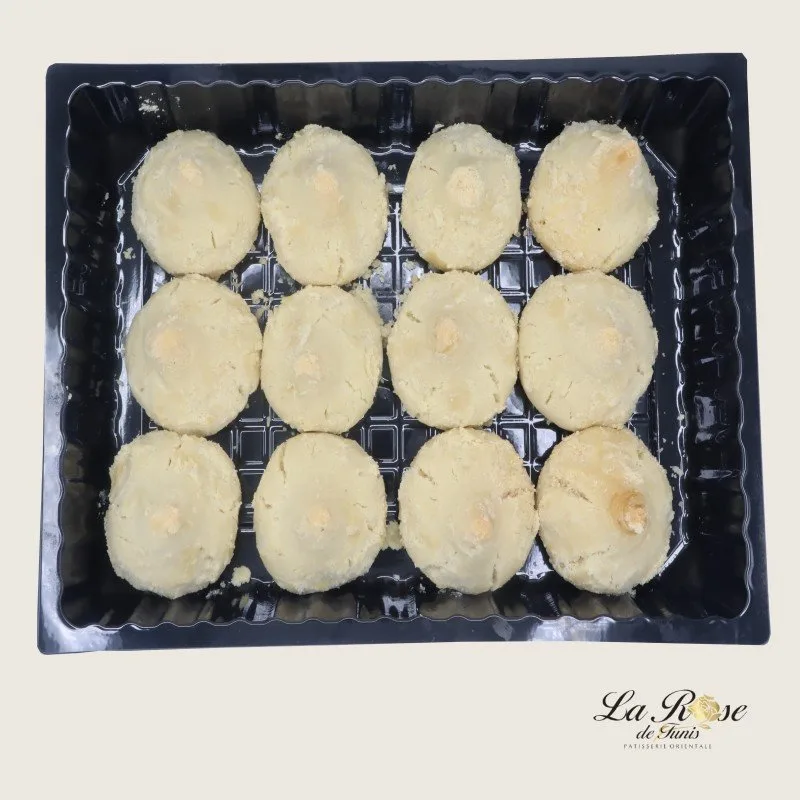 Pâtisserie Rose de Tunis - SABLE POINTU 12 pièces - Prix par plateau