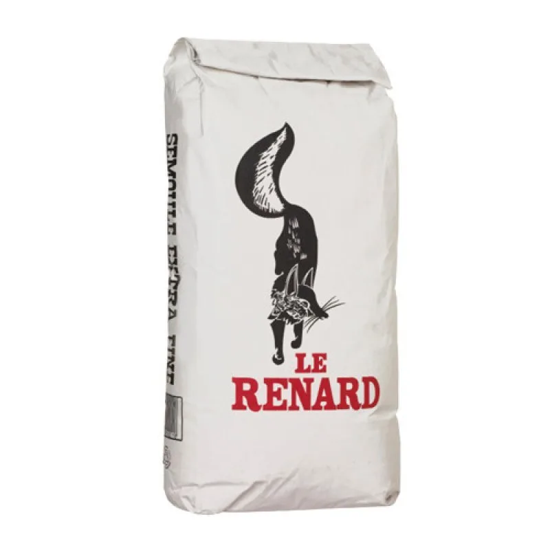 SEMOULE DE BLE DUR - LE RENARD 5KG - EXTRA FINE