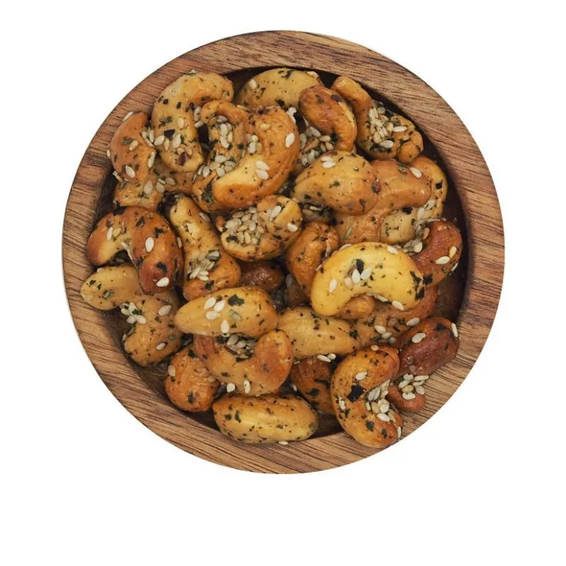 SNACK APERITIF - CASHEWKERNE ALGEN & SESAM - OLIVE. ÖL VON PROV. - 2.5 KG - 3