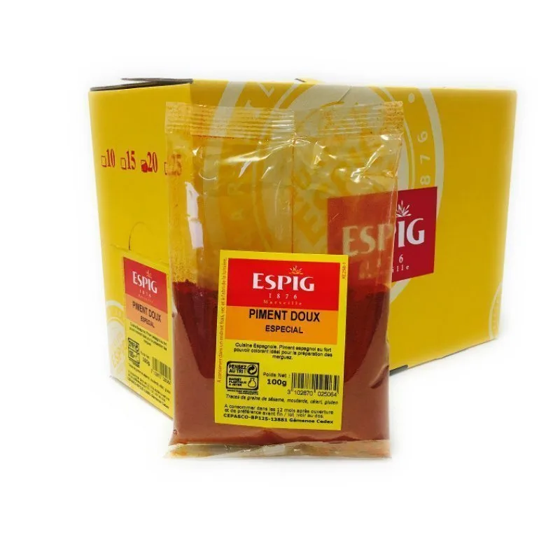PIMENT DOUX ESPECIAL - Espig - 20x100g