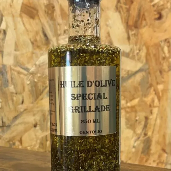 HUILE D'OLIVES PARFUMEE SPECIAL GRILLADE - 6x250ml