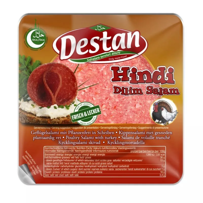 DESTAN - HINDI DILIM - Tranche Volaille fumée - 14x150G