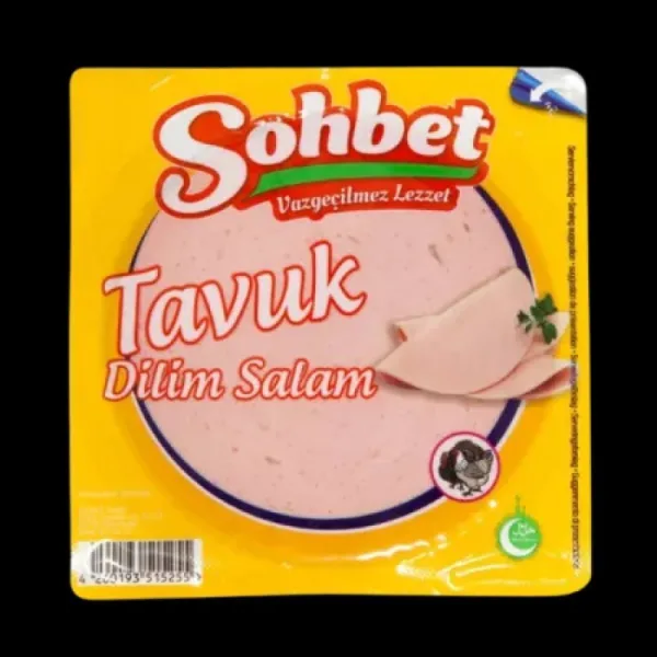SOHBET - TAVUK DILIM SALAM - Tranche Volaille - 12X200G