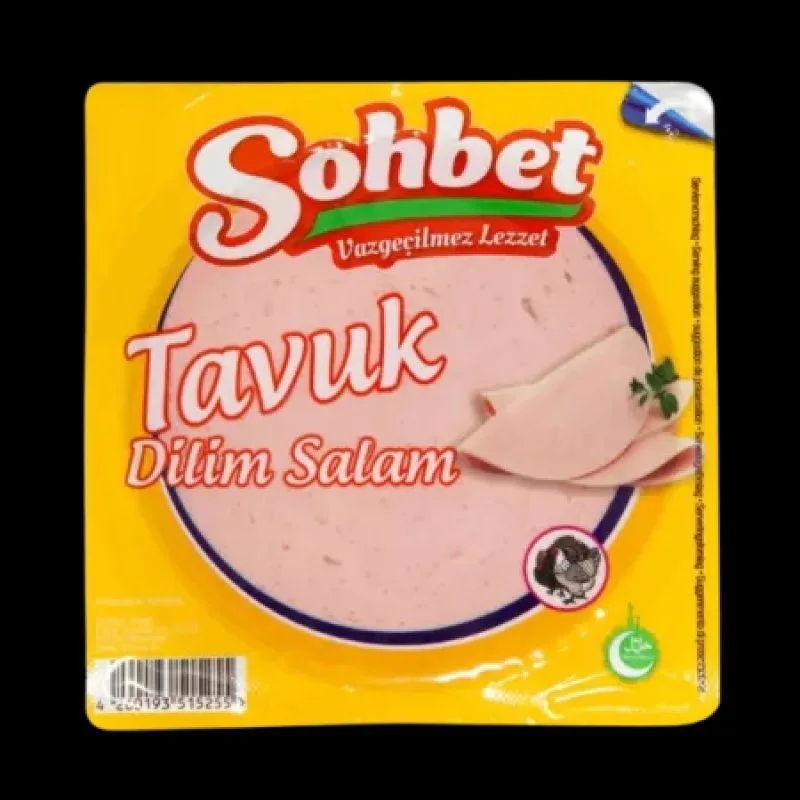SOHBET - TAVUK DILIM SALAM - Tranche Volaille - 12X200G