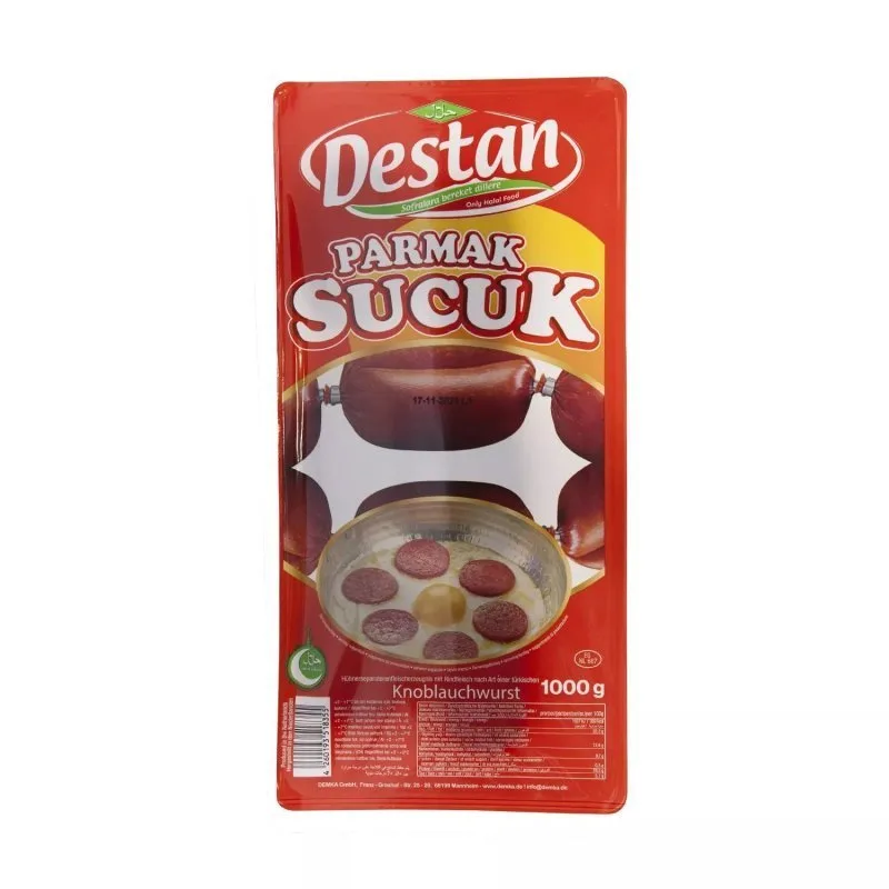 DESTAN SUCUK PARMAK - Saucisson "Turc" (piquant) - 9X1KG