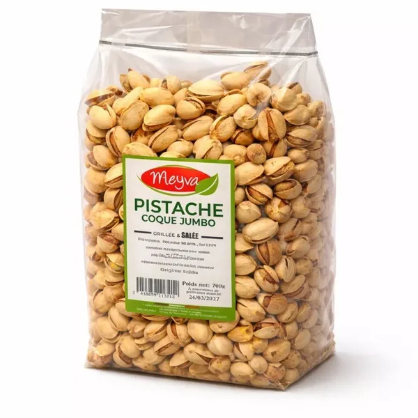 MEYVA – In-Shell Jumbo Pistachios Roasted & Salted USA – Carton 10 x 700 g