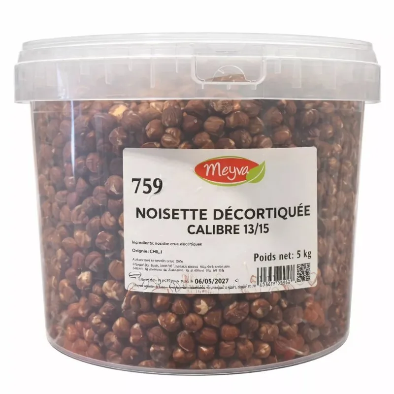 SEAU MEYVA - NOISETTE DECORTIQUEE 5KG