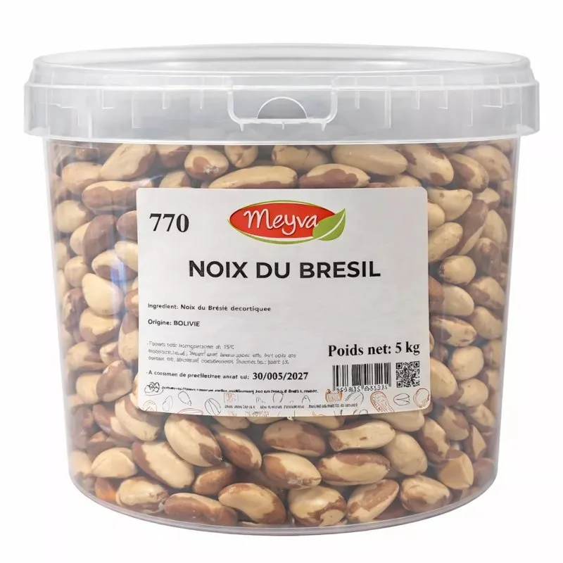 SEAU MEYVA - NOIX DU BRESIL 5KG