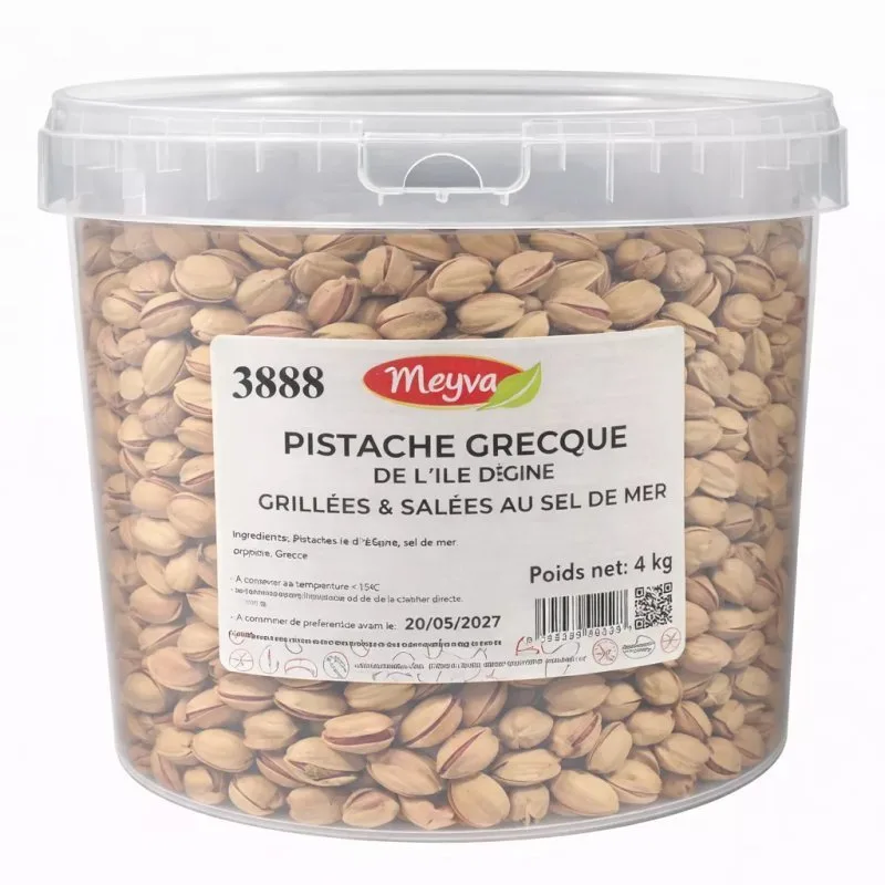 EIMER MEYVA - PISTAZIEN IN DER SCHALE GERÖSTET GESALZEN GRIECHENLAND 4KG