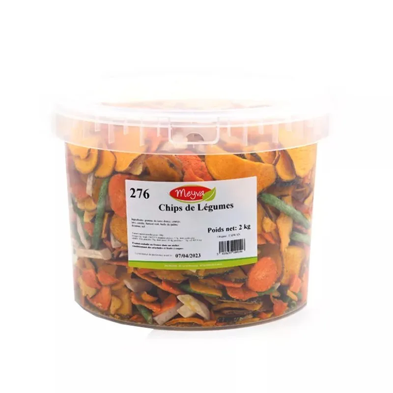SEAU MEYVA - CHIPS LEGUMES SECS 2KG