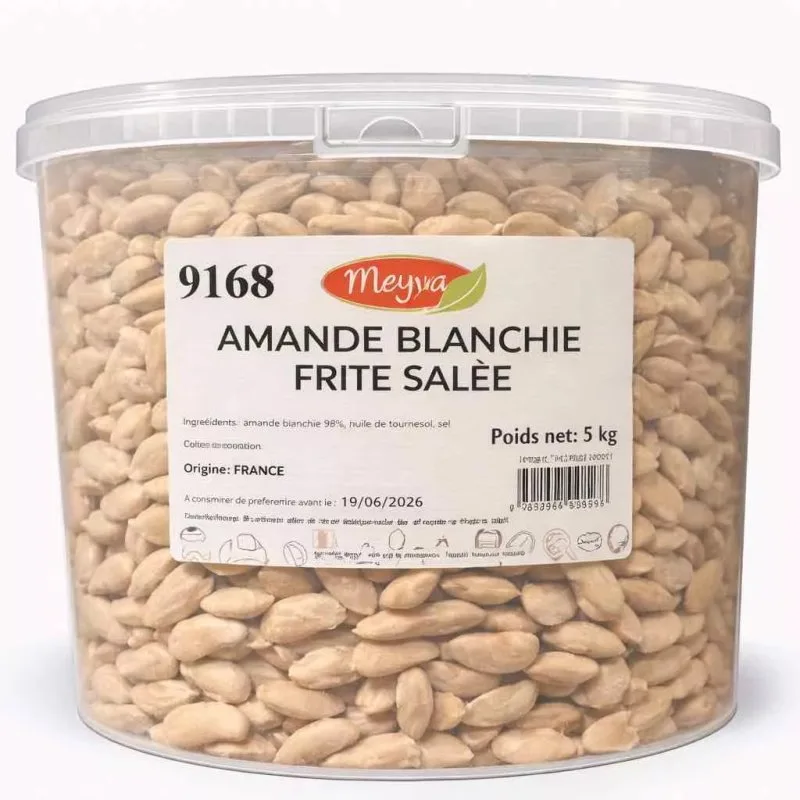 SEAU MEYVA - AMANDE BLANCHIE FRITE SALEE Espagne - 5KG