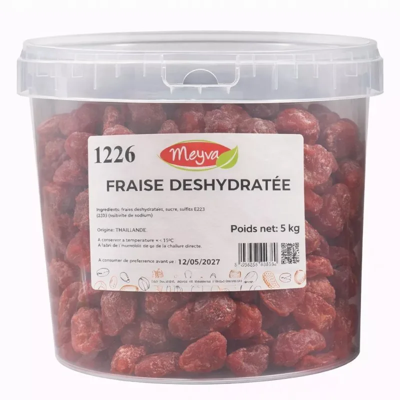 SEAU MEYVA - FRAISE DESHYDRATEE 5KG