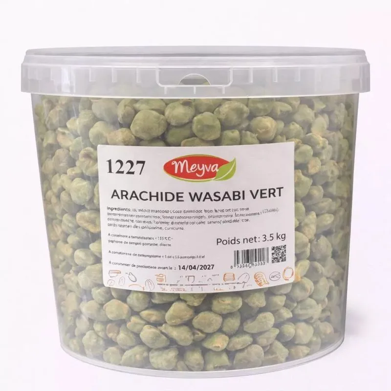 SEAU MEYVA - ARACHIDE WASABI VERT 3.5KG