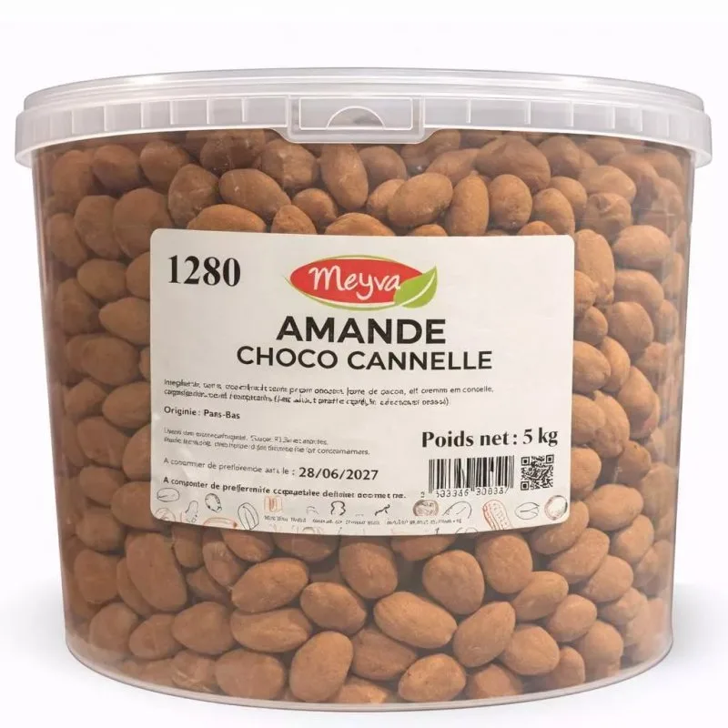 SEAU MEYVA - AMANDE CHOCOLAT CANNELLE 5KG
