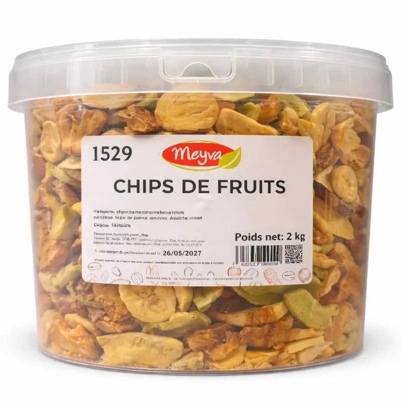 SEAU MEYVA - CHIPS DE FRUITS 2KG