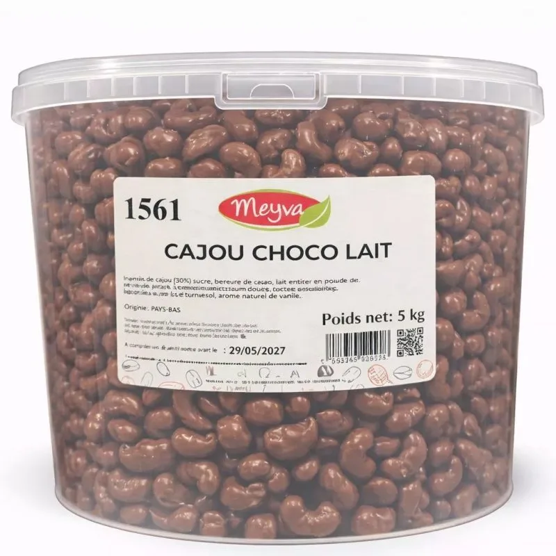 SEAU MEYVA - CAJOU CHOCO LAIT 5KG
