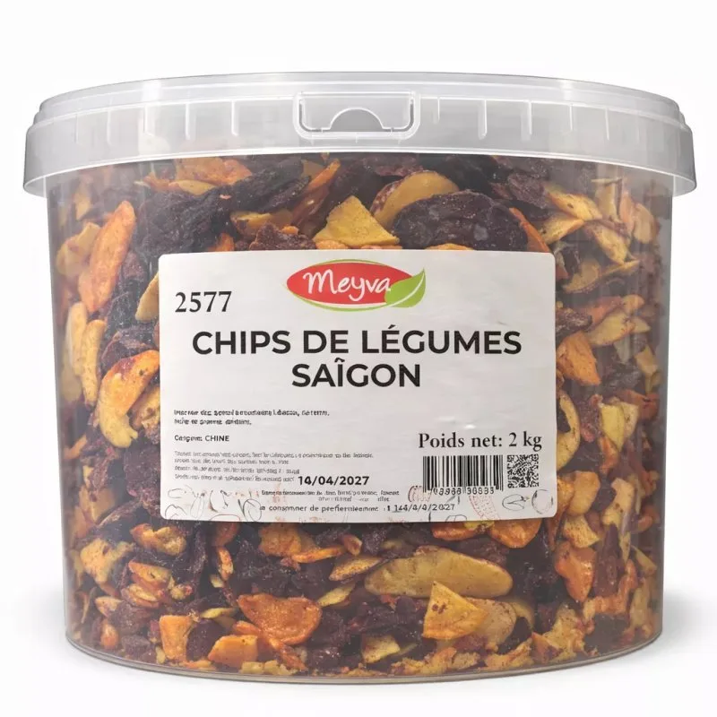 SEAU MEYVA - CHIPS LEGUMES SAIGON 2KG
