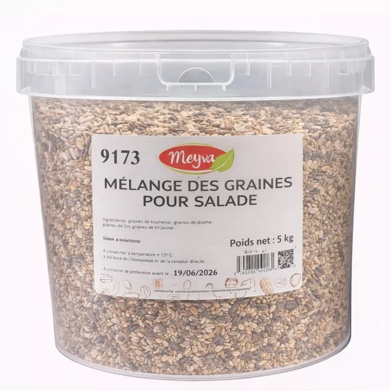 SEAU MEYVA - MELANGE GRAINES POUR SALADE - 5KG