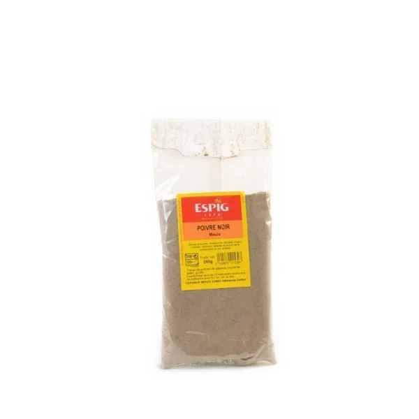 POIVRE NOIR MOULU - 250g - Espig