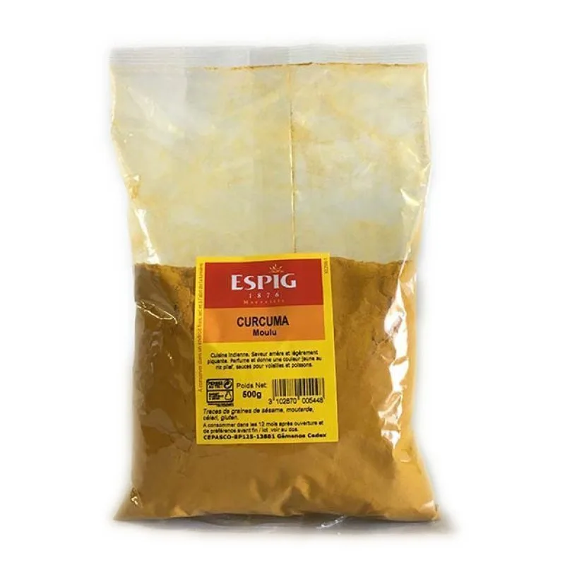 CURCUMA MOULU 500G - Espig