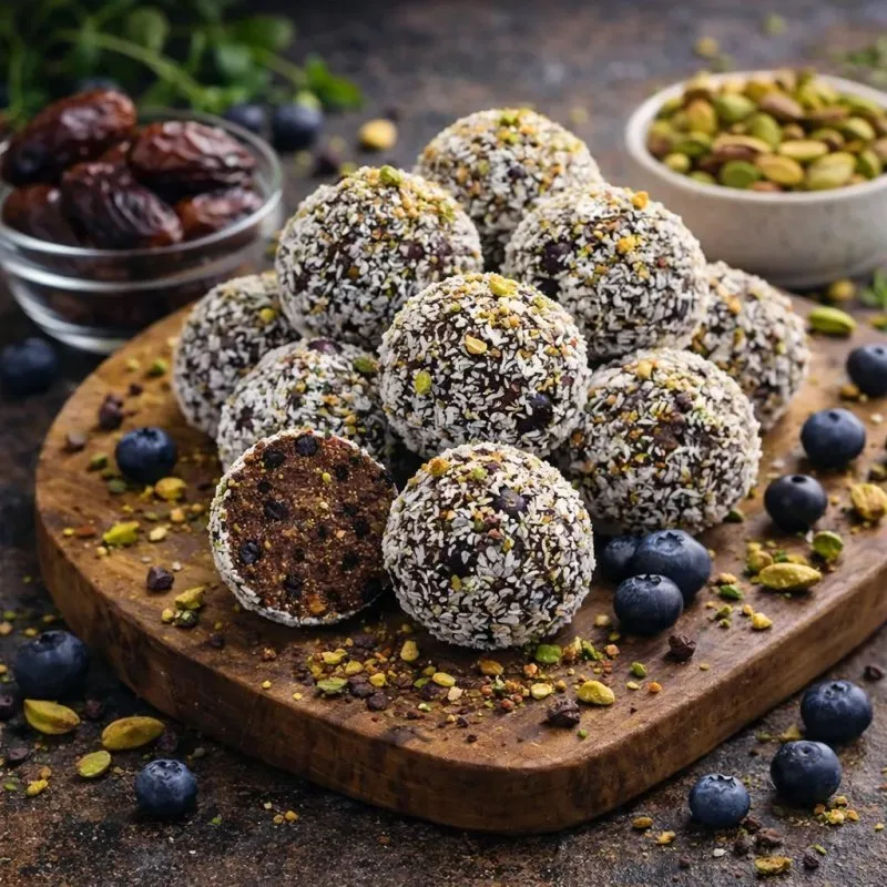 Smart Energy Ball - Dattel, Pistazie und Heidelbeere - 4x1,2kg - 2