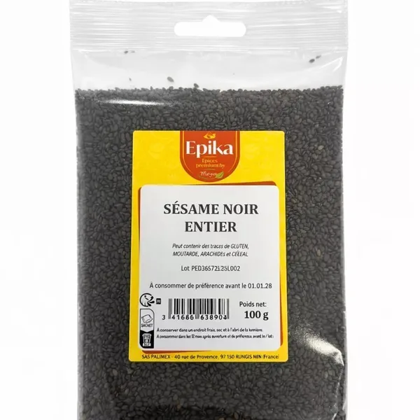 Epika - SCHWARZER SESAM GANZ - 20x100g