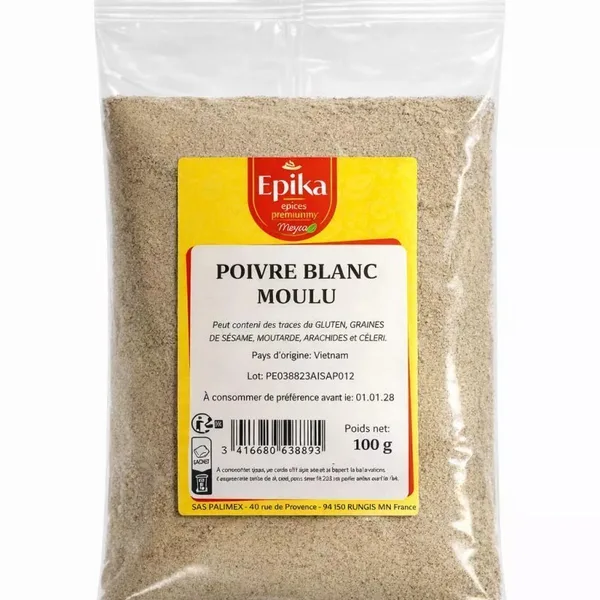 Epika - WEISSER PFEFFER GEMAHLEN - 20x100g
