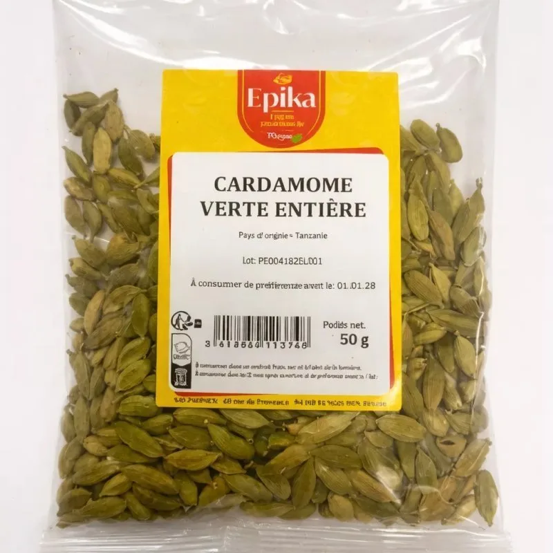 Epika - GRÜNER KARDAMOM GANZ - 20x50g